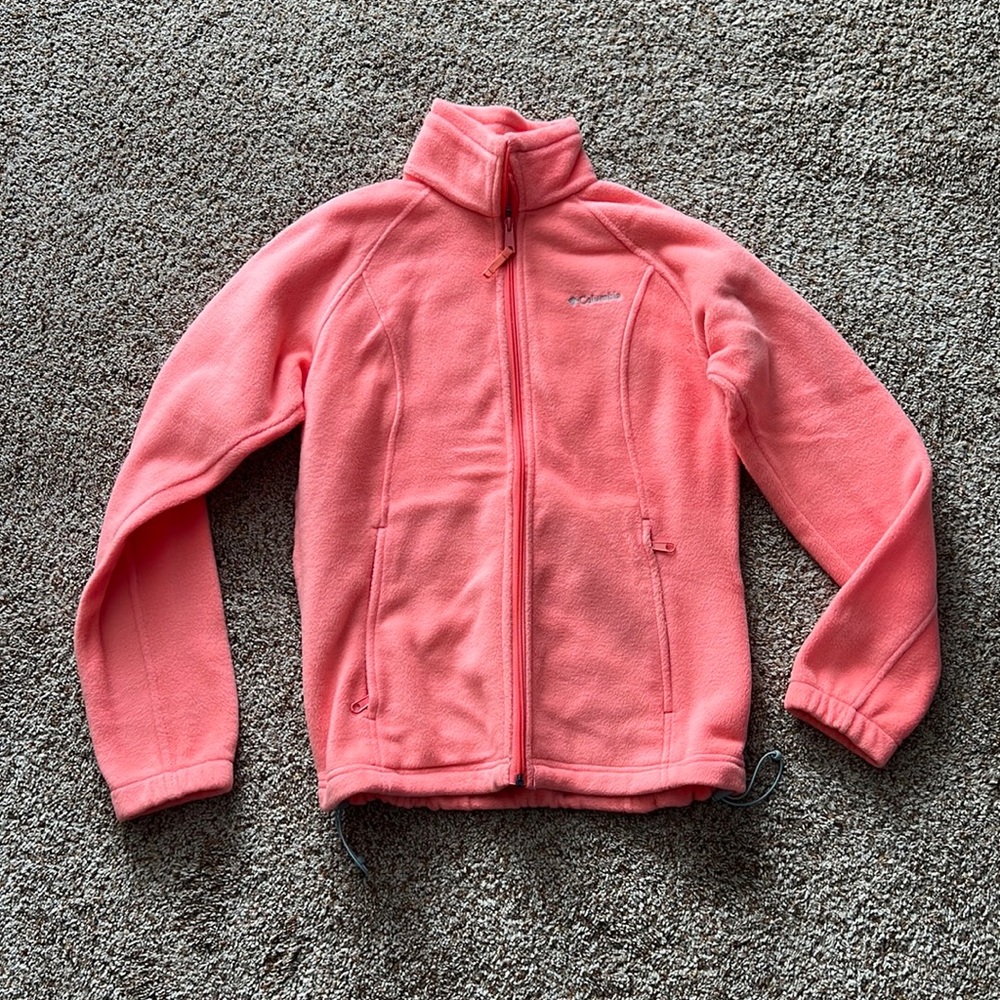 Columbia fleece jacket, size M, never worn, full zip